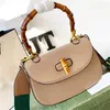 2024 torby na ramię damskie torba małego uchwytu z bambus1947 torebki na ramię designerska wysokiej jakości crossbody cross body ręka worek komunikator