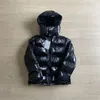 Trapstar Erkek Sweaters Erkek Kadın Palto Hoodie Mektup Nakış Parlak Siyah Irongate Ceket Çıkarılabilir Kaput Kış Termal Moda 6888ssss