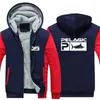 Sweats à capuche pour hommes Pelagic Fisher Offshore 2022 manteau polaire chaud pour hommes à manches longues sweat à capuche loisirs sport veste à glissière épaissir