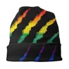 Beretten LGBT RIKT EN GHERDDED BONNET BANET BEANIE GEBRUIKT HAT MEN MEN Women GLBT Gay Lesbian Pride Winter Warm Skullies Beanies Cap voor Ski