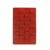 Baking Moulds Waffle Silicone Mold DIY Square Love Making Tool Practical Chocolate Creative Accessories