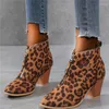 Botas outono e inverno 2023 casual cowboy ocidental tornozelo feminino em forma de cobra curta Cossack