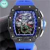 Richa Milles Chronograph Luxury RM011-04 Mechanical Watch Multi-Function Watches Wristwatch Mens Mechanics Puxa