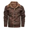 Chaud tactique vestes hommes Bomber militaire veste hiver mâle décontracté épais polaire laine doublure pilote manteau solide bouton multi-poches