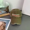 남성 패션 디자이너 야구 모자 여성 가을 겨울 순면 편지 구멍 casquette 같은 여행 야외 자외선 차단제 볼 모자와 커플