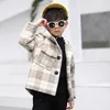 Coat Girl Jacket Outerwear Fashion Thicken Velvet Winter Autumn CottonPlus Size Children's Clothing 220927