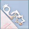 Molds Door Opener Hand Key Tool Sile Mold For Diy Touchless Keychain Jewelry Casting Resin Art Drop Delivery 2021 Tools Equipment Cars Dh5Pj