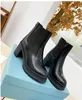 Luxur Designer Beaubourg Ankle Boots Women Shoes Fashion Ladies Girls Silk Cowhide Winter Outdoor High Top Womens Flat Boot 01