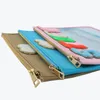 Cosmetic Bags Brand Transparent PVC Shell Nylon Ladies Travel Cosmetics Storage Bag Beach Pool Special Fashion Waterproof