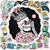 50pcs Funny Summer Skull Surfing Stickers Beach Travel Graffiti Kids Toy Skateboard car Motorcycle Bicycle Sticker Decals Wholesal4811809