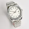 Kvinnor Luxury Watch 31mm 36mm m￤n tittar p￥ 41 mm r￶relse guld rostfritt st￥l 2813 r￶relse diamant bezel lady lady wristwatches montre de luxe armband loupe svart
