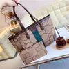 2022 Nieuwe luxe dames TOTE BAGS Designer boodschappentas Europeaan en Amerikaanse G Classic Retro grote capaciteit handtassen modecombinatie Moedertas topkwaliteit