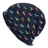 Berretti Bassotto Beanie Bonnet Cappelli lavorati a maglia Donna Uomo Cool Badger Salsiccia The Wiener Dog Winter Warm Skullies Berretti Berretti per sci