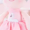 Gloveleya Dolls Breating Animal Toys n Princess Girls Girls Presentes de pano Doll Rag Criandler Plush 2107285628184