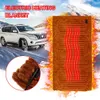 Battaniye Elektrikli Isıtmalı Karbon Fiber Araba Kamyonu için RV Seyahat eden Soğuk Hava 46cm x 80cm Y2209