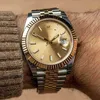 DATE Mens Watch 41mm Stainless Steel Sapphire Glass Date 2813 Mechanical Automatic Datejust President Desinger Watchesxrgm