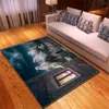 Carpets Halloween Rug And Carpet For Home Living Room Kids Bedroom Decoration Anti-slip Mats Soft Pumpkin Lantern Big Area