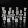 smoking Glass Adapter 14mm Male To 18mm Female Reducer Connector Drop Down Bong Pipe Adapters for Oil Rigs Bongs