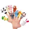 Finger Animals Toy Baby Plush Toy Cartoon Puppet Toys for Children Lovely Kids Favor C72