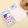 34*24cm 4 Layers Baby Sweat Towels Kids Wash Cloth Newborn Infant Cotton Perspiration Absorption For Boys Girls Baby Accessories