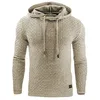 Männer Pullover Männer Hoodies Männlich Plaid Mit Kapuze Sweatshirt Herren Hoodie Trainingsanzug Sweat Mantel Lässige Sportswear M4XL 220928