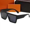 Модельер 1583 Waimea, солнцезащитные очки для мужчин и женщин, винтажные квадратные матовые очки с линзами с буквенным принтом, уличные солнцезащитные очки с защитой от ультрафиолета, в комплекте с футляром