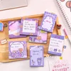 Note LOLEDE Cartoon Rabbit Bear Memo Pad Sticky Notes Quaderni e diari Materiale scolastico per ufficio Carino Cancelleria coreana Papelaria 220927