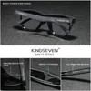 Kingseven Brand Design de óculos femininos TR90 Polarizados óculos de sol polarizados homens Retro Sun Glasses Sonnenbrille Herren 220429