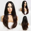 Women Long Wavy Synthetic Wig Cosplay Ombre Heat Resistant Cosplay Party Hair wig
