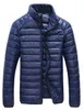 Piumino invernale da uomo Parka Piumino invernale Ultra leggero 90% Giacche anatra bianca Cappotto portatile casual per 4XL 5XL 6XL 220928