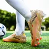 Klänningskor QQ-2050 Högkvalitativ herrfotboll Ultralight Non-Slip Turf Cleats Tffg Training Football Sneakers Chuteira Campo 220926 Gai Gai Gai