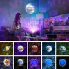 3 в 1 Starry Night Light Projector LED Ocean Wave Nebula Clouds Galaxy Projector Lights с дистанционным управлением Bluetooth-динамик для вечеринки в спальне