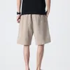 남성용 바지 트윈 편안한 포켓 핏 캐주얼 패션 남성 클래식 반바지