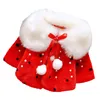 Coat Girls imitation rabbit fur coat autumn and winter girl baby shawl girls thickened collar Maoni Clothing 220927