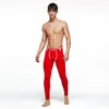 Men's Thermal Underwear SEOBEAN WINTER Men's sexy cotton denim fabric Long johns Low Rise Thermal Underpants 220927