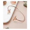 Bangle Circle Bar 3D Design för kvinnor charm armband titta på femme armband armband pulseira feminina pulseras smycken bijoux retro