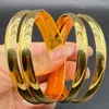 Armreif aus Kupfer, äthiopischer Schmuck, Farbe Gold, Armbänder, Europa, Dubai, Armreifen für Frauen, Naher Osten, arabische, afrikanische Mädchen, Hochzeit, Brautgeschenk