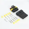 Lighting Accessories 1/2/3/4/5/6 Pin Way Car Plug Wire Harness For Motorcycle Waterproof Electrical Auto Connector Male Female