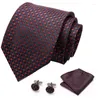 رابطات القوس 3 أجهزة كمبيوتر الرجال necktie مجموعة bowtie نحيفة عالية الجودة نحيفة 8 سم عرض الفستان مناديل الجيب بدلة مربعة