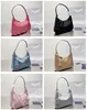 Tz bayanlar hobo çanta tasarımcısı naylon koltuklu çantalar klasik düz renkli omuz çantası basit moda tarzı çanta büyük kapasiteli açık bayan cüzdan cüzdan
