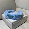 Frau Kopfbedeckung Designer Flauschiges Stirnband Damen Modeschmuck Luxus Haarreifen Fuzzy Stirnbänder Bandeau 11 Farben Kopfhaarbänder