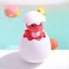 Baby Swimming Bathroom Bathing Shower Toy Children's Penguin Egg Water Spray Sprinkler Sprinkling Clockwork Toys 1110