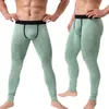 Biancheria intima termica da uomo Inverno Termico Mutande lunghe Sexy U Leggings Uomo Home Pigiama Pantaloni sportivi Mutande moda 220927