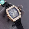 Watches Wristwatch Designer Luxury Mens Mechanics Watch Richa Milles Wristwatch Man Diamond Inlaid Imported Mechanical Men's Wine Barrel La Z4K6