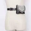 belt bags Concave Shape Blingbling Shiny Belt Removable Dual Purpose Waist Bag 220723