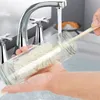 Long Handle Sponge Wash Cup Baby Milk Bottle Brushes Cleaner Easy To Clean Bottle Glass Insulation Pot Brush Kitchen Tools 20220928 E3