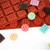 Baking Moulds Waffle Silicone Mold DIY Square Love Making Tool Practical Chocolate Creative Accessories
