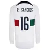 10 Bernardo Long Sleeve 22-23 Custom Soccer Jerseys Custom 8 J.Moutinho 14 William 3 Pepe 11 B.Fernandes Football Jersey