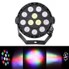 LED DJ Stage Light con telecomando DMX Light 12 LED RGBW Suono attivato Par Lights 8 canali Disco Party Stage Lighting per Bar Wedding Show