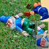 Decorative Objects Figurines Funny Gnome Ornaments Resin Naughty Garden Decoration Villa Home Statue Decoartion 220928